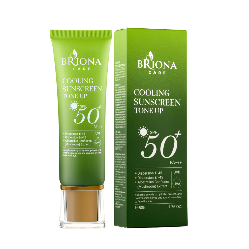 Kem Chống Nắng Nâng Tone-Dịu Da | COOLING SUNSCREEN TONE UP BRIONA | M.E.R COMPANY LIMITED